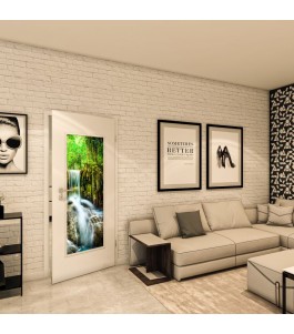Lichtausschnitt - Fotoprint Model 173 - modernes Zuhause