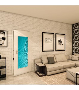 Lichtausschnitt - Fotoprint Model 190 - modernes Zuhause