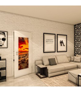 Lichtausschnitt - Fotoprint Model 195 - modernes Zuhause