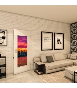 Lichtausschnitt - Fotoprint Model 202 - modernes Zuhause