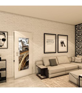 Lichtausschnitt - Fotoprint Model 211 - modernes Zuhause