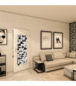 Lichtausschnitt - Fotoprint Model 216 - modernes Zuhause