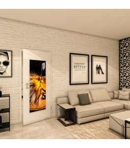 Lichtausschnitt - Fotoprint Model 218 - modernes Zuhause