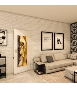 Lichtausschnitt - Fotoprint Model 223 - modernes Zuhause