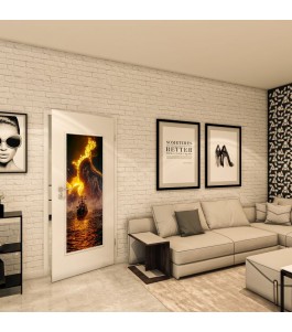 Lichtausschnitt - Fotoprint Model 225 - modernes Zuhause