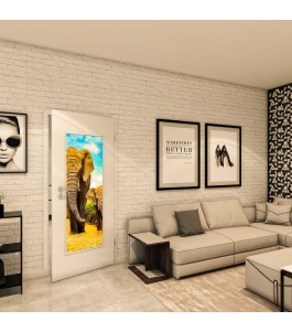 Lichtausschnitt - Fotoprint Model 233 - modernes Zuhause
