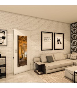 Lichtausschnitt - Fotoprint Model 236 - modernes Zuhause