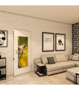 Lichtausschnitt - Fotoprint Model 237 - modernes Zuhause