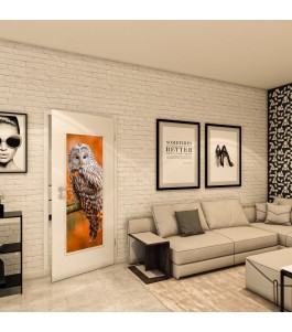 Lichtausschnitt - Fotoprint Model 238 - modernes Zuhause