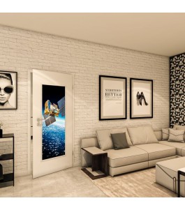 Lichtausschnitt - Fotoprint Model 258 - modernes Zuhause