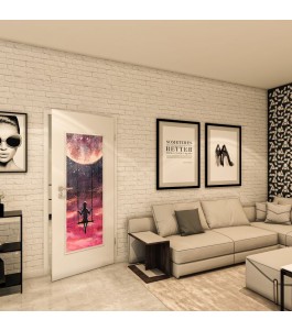 Lichtausschnitt - Fotoprint Model 273 - modernes Zuhause
