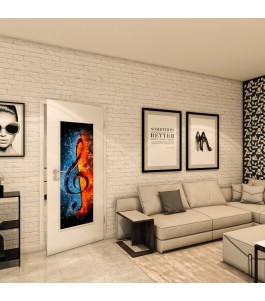 Lichtausschnitt - Fotoprint Model 274 - modernes Zuhause