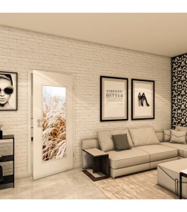 Lichtausschnitt - Fotoprint Model 277 - modernes Zuhause