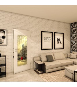 Lichtausschnitt - Fotoprint Model 285 - modernes Zuhause