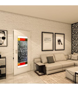 Lichtausschnitt - Fotoprint Model 327 - modernes Zuhause