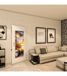 Lichtausschnitt - Fotoprint Model 328 - modernes Zuhause