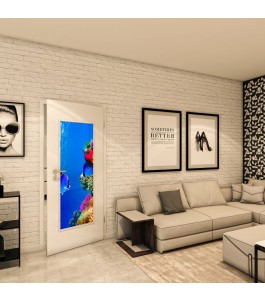 Lichtausschnitt - Fotoprint Model 332 - modernes Zuhause