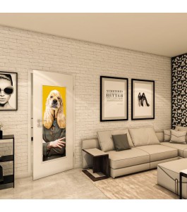 Lichtausschnitt - Fotoprint Model 337 - modernes Zuhause