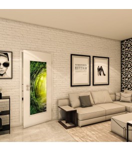Lichtausschnitt - Fotoprint Model 348 - modernes Zuhause