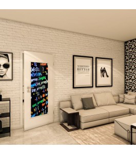 Lichtausschnitt - Fotoprint Model 349 - modernes Zuhause