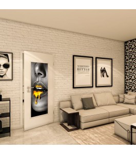 Lichtausschnitt - Fotoprint Model 352 - modernes Zuhause