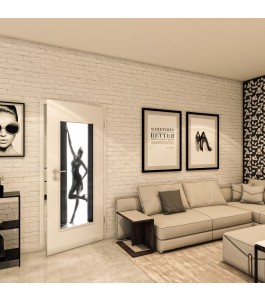 Lichtausschnitt - Fotoprint Model 357 - modernes Zuhause