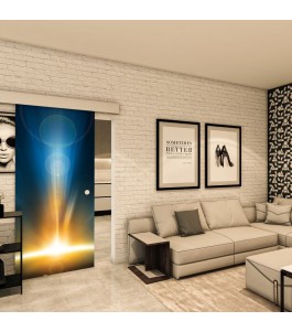 Glasschiebetür ECO-LINE - Fotoprint Model 28