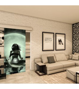 Glasschiebetür ECO-LINE - Fotoprint Model 38