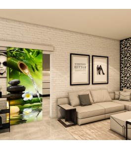 Glasschiebetür ECO-LINE - Fotoprint Model 41