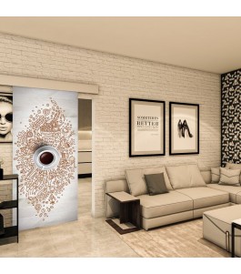 Glasschiebetür ECO-LINE - Fotoprint Model 103