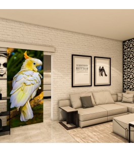 Glasschiebetür ECO-LINE - Fotoprint Model 221