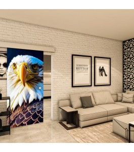 Glasschiebetür ECO-LINE - Fotoprint Model 231