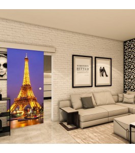 Glasschiebetür ECO-LINE - Fotoprint Model 298