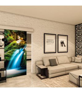 Glasschiebetür ECO-LINE - Fotoprint Model 311