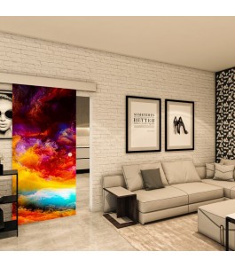Glasschiebetür ECO-LINE - Fotoprint Model 340