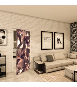 Ganzglastür - Fotoprint Model 4 für ein modernes Zuhause