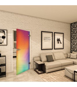 Ganzglastür - Fotoprint Model 5 für ein modernes Zuhause