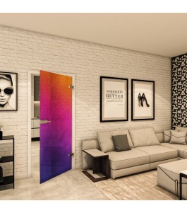 Ganzglastür - Fotoprint Model 7 für ein modernes Zuhause