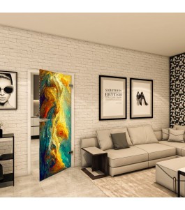 Ganzglastür - Fotoprint Model 9 für ein modernes Zuhause