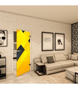 Ganzglastür - Fotoprint Model 15 für ein modernes Zuhause