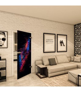 Ganzglastür - Fotoprint Model 27 für ein modernes Zuhause