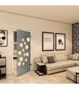 Ganzglastür - Fotoprint Model 30 für ein modernes Zuhause
