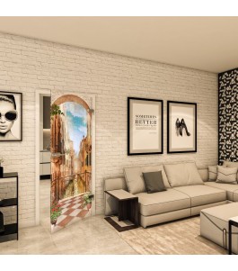 Ganzglastür - Fotoprint Model 43 für ein modernes Zuhause