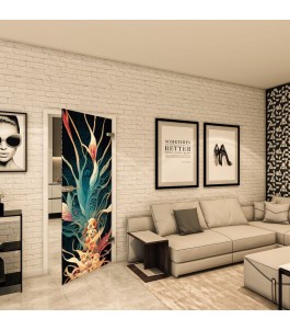 Ganzglastür - Fotoprint Model 54 für ein modernes Zuhause