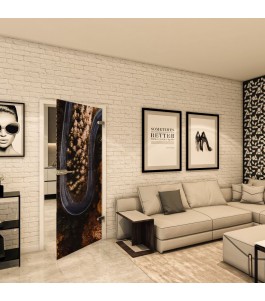 Ganzglastür - Fotoprint Model 61 für ein modernes Zuhause