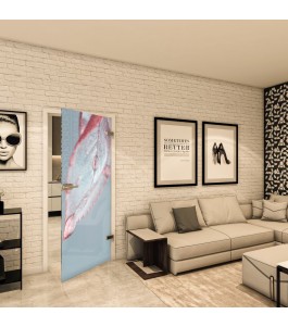 Ganzglastür - Fotoprint Model 64 für ein modernes Zuhause