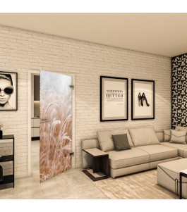 Ganzglastür - Fotoprint Model 68 für ein modernes Zuhause
