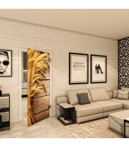 Ganzglastür - Fotoprint Model 73 für ein modernes Zuhause