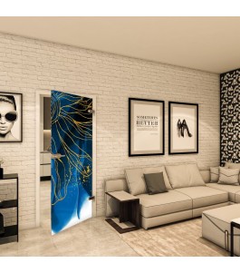 Ganzglastür - Fotoprint Model 77 für ein modernes Zuhause