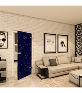 Ganzglastür - Fotoprint Model 82 für ein modernes Zuhause